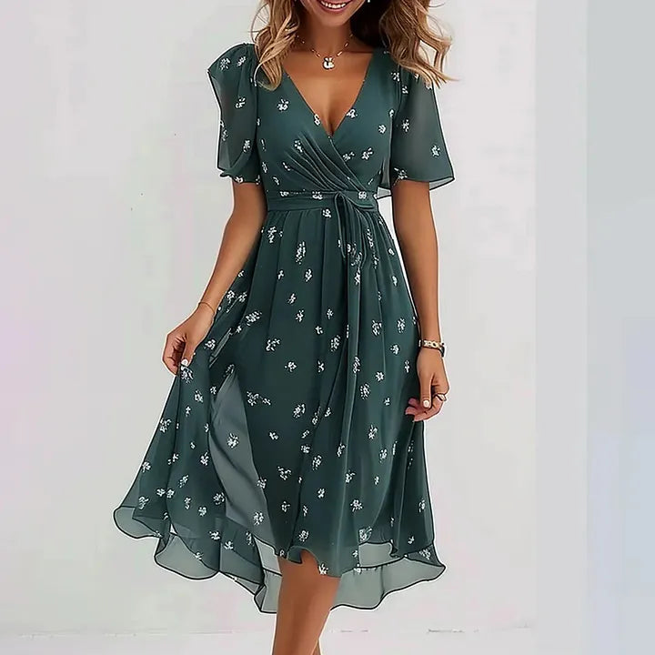 Falyne - Luftiges Midikleid