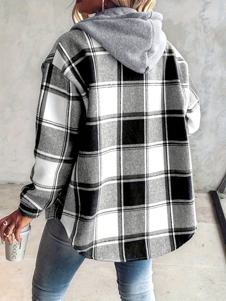 Genevessa - Kapuzen-Hemdjacke mit weicher Haptik