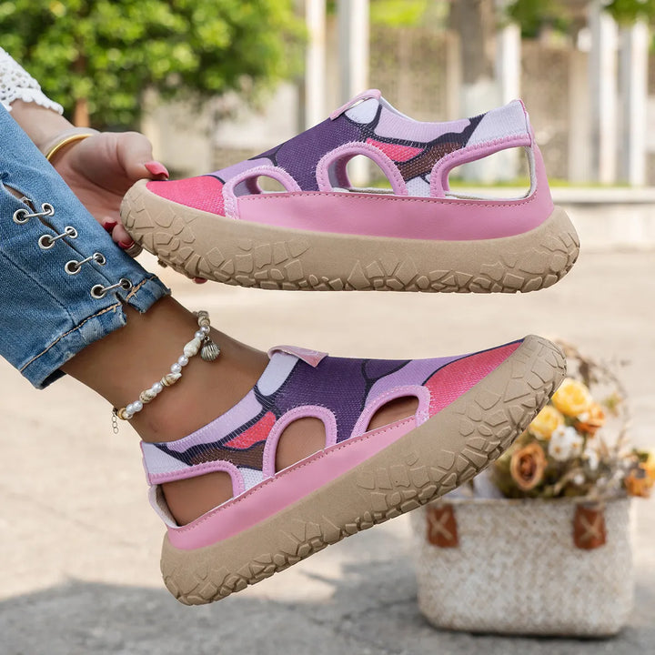Maelina - Gepolsterte orthopädische Wanderschuhe