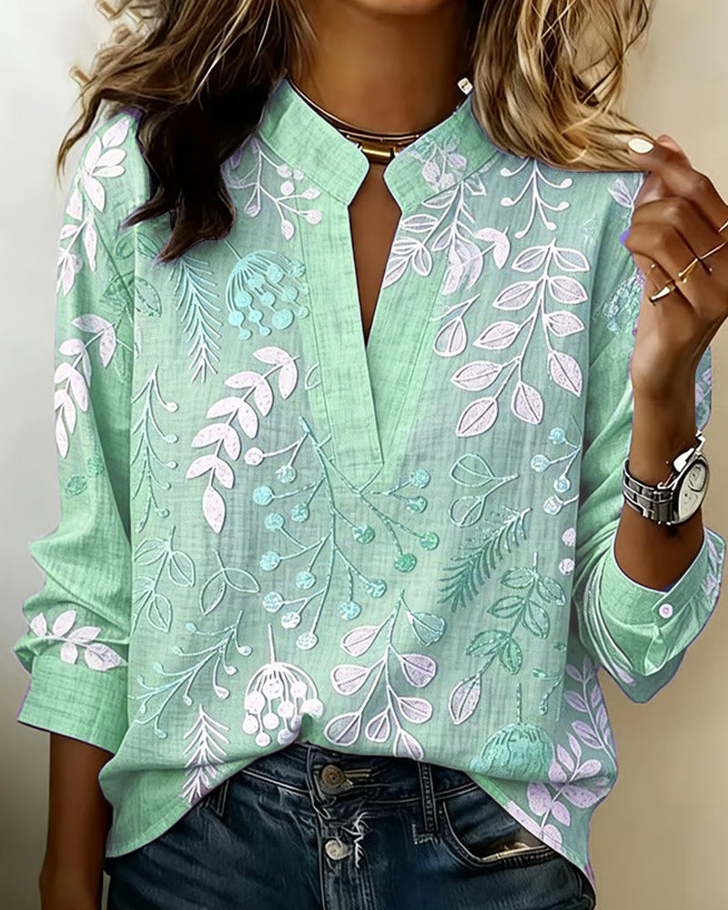 Brielle - Soft-Touch-Bluse