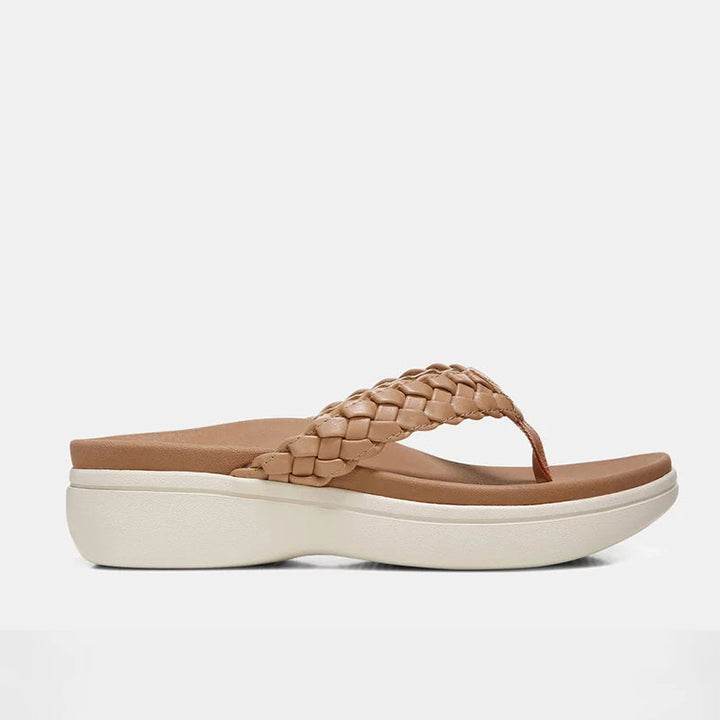 Laura - orthopädische geflochtene Sandalen
