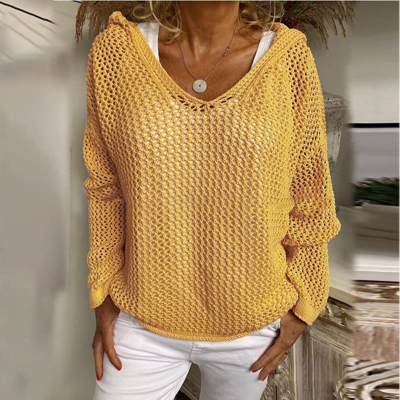 Delyne - locker geschnittener Strickpullover