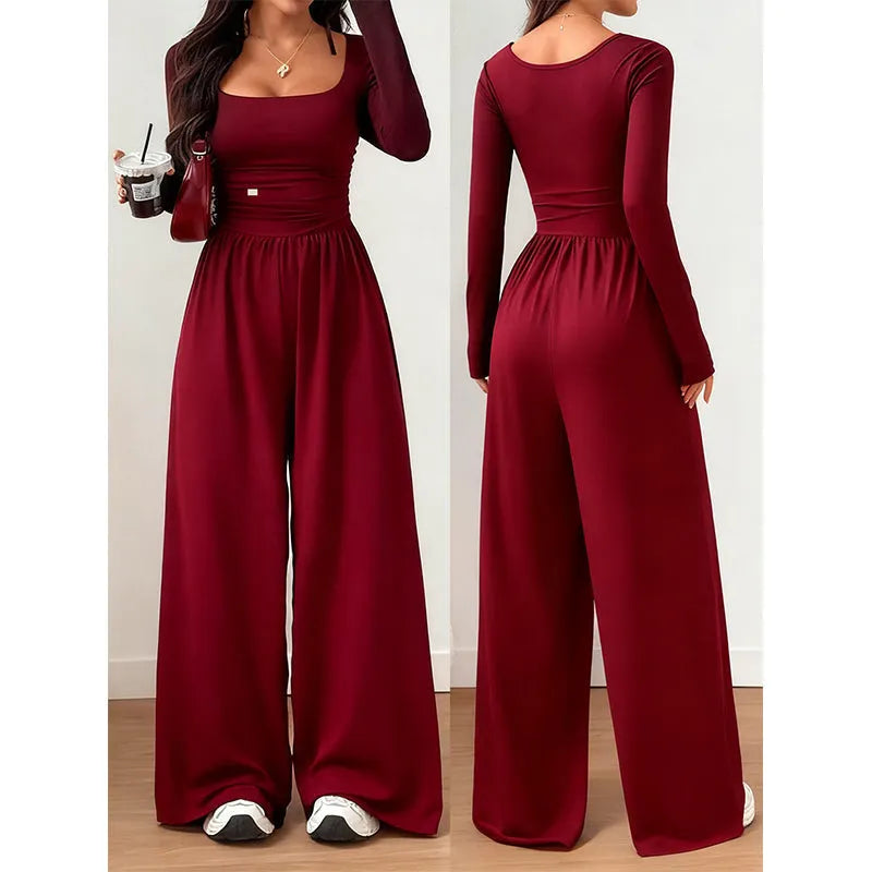 Elanisse - Weitbeiniger Softtouch-Jumpsuit