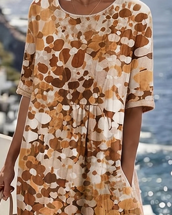 Adria - A-Linien-Midikleid mit weichem Griff