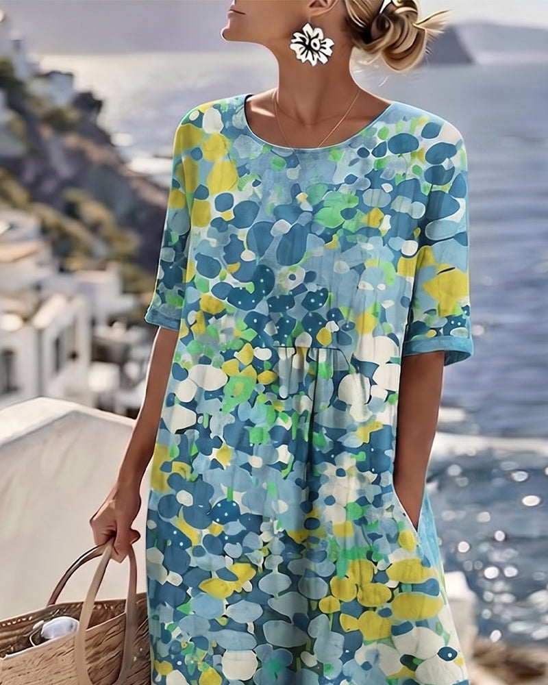 Adria - A-Linien-Midikleid mit weichem Griff