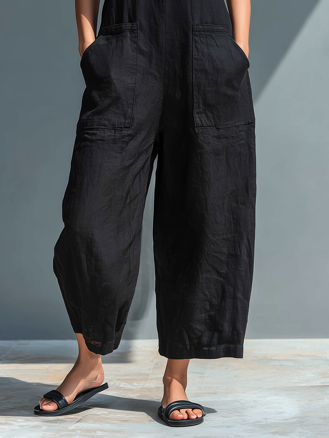 Vania - Luftiger Leinen-Jumpsuit