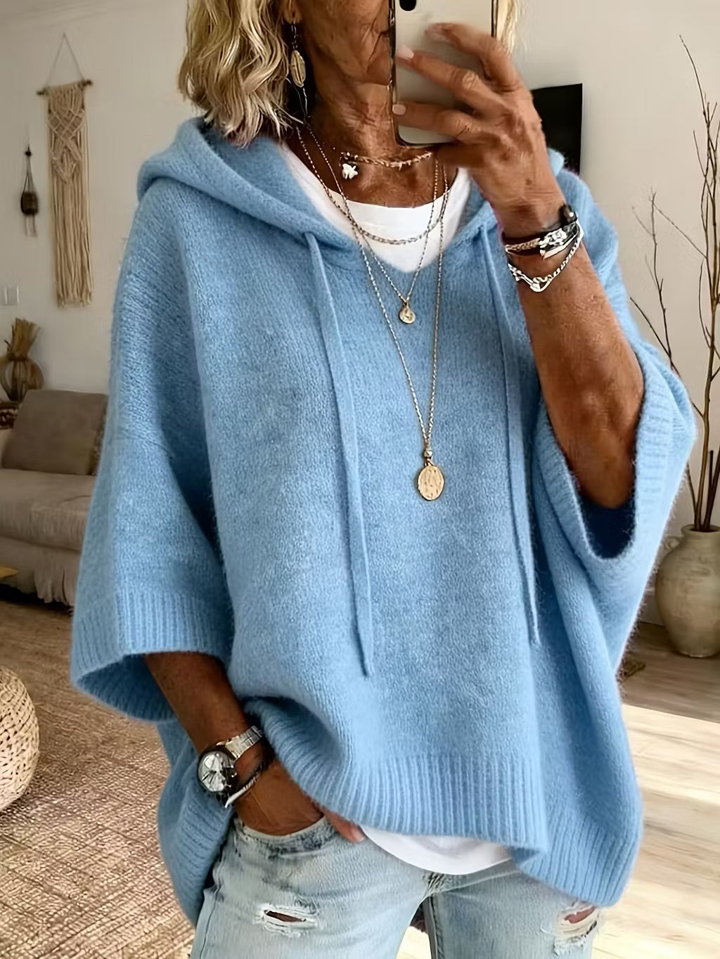Zoralisse - kuscheliger Oversize-Hoodie