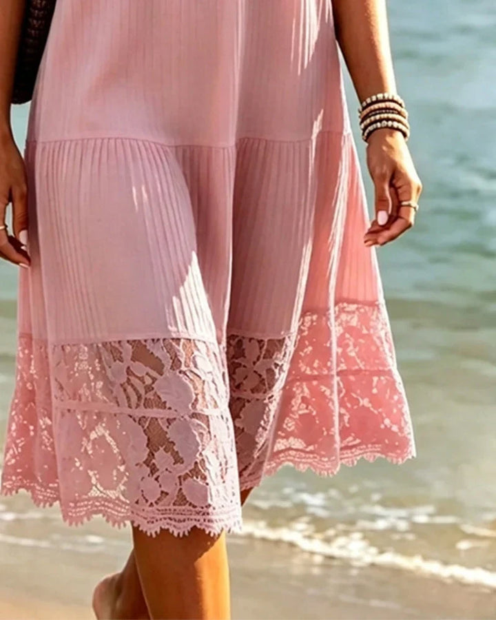 Hannelisse - Leichtes Sommerkleid mit Spitzenbesatz
