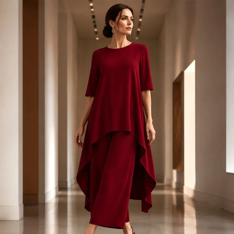 Laurivelle - Soft-Touch Plus Size Maxikleid