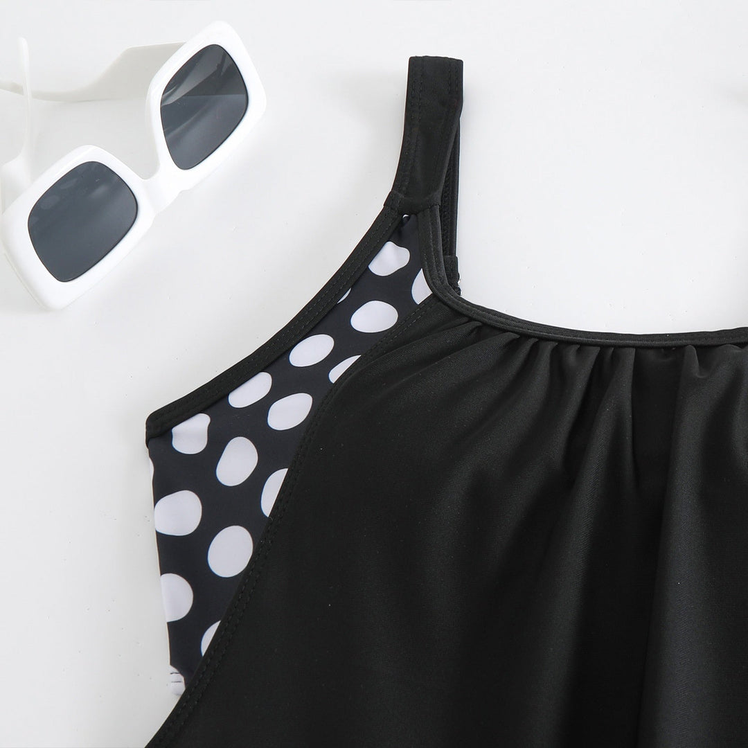 Celandine - Schnelltrocknendes Bikini-Set mit Retro-Polka-Dots