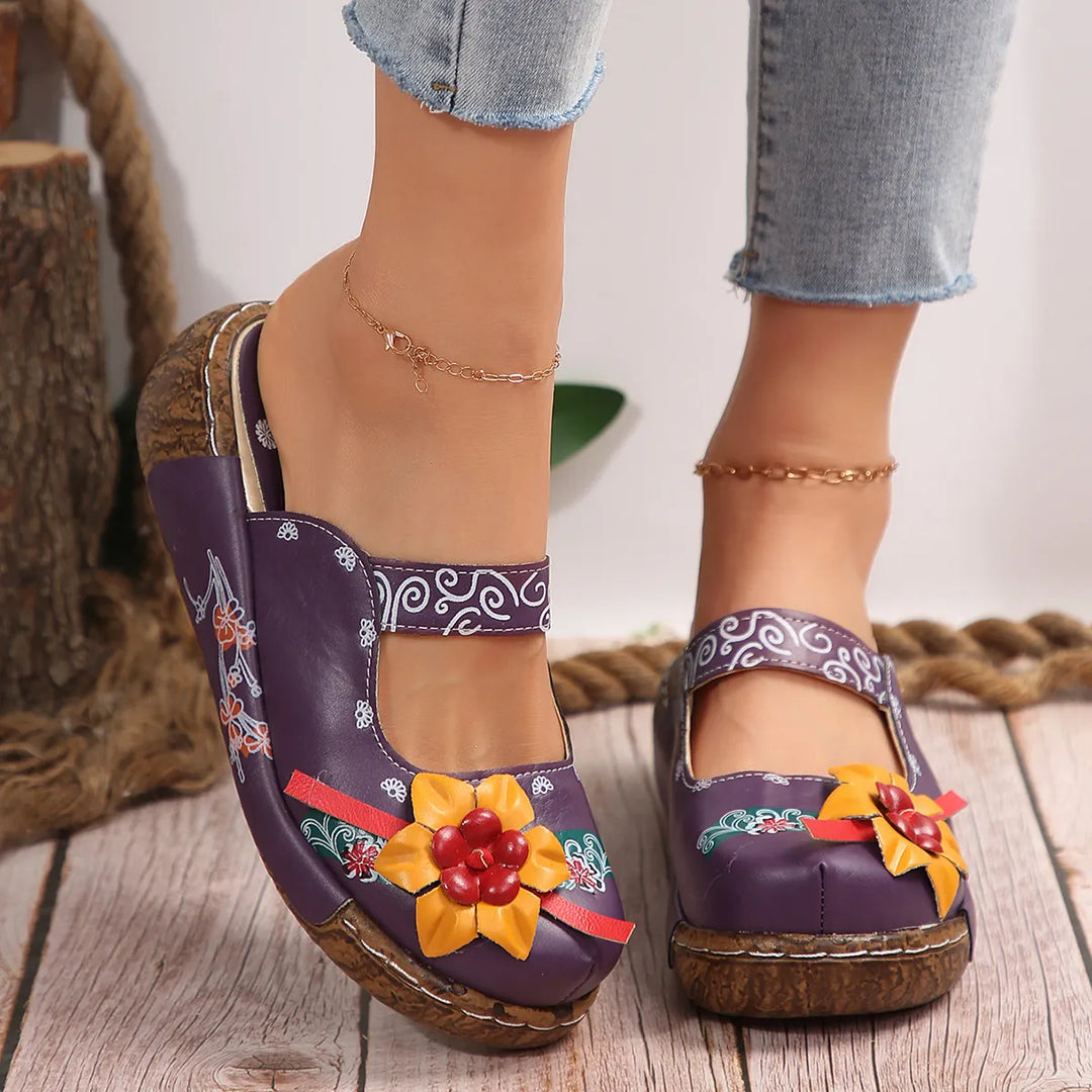 Kendra - Gepolsterte Clogs