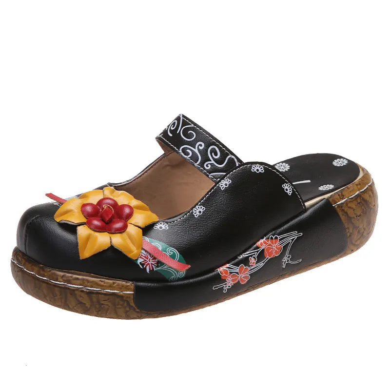 Kendra - Gepolsterte Clogs
