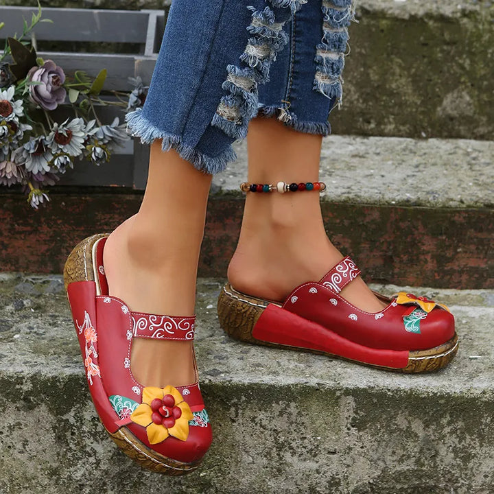 Kendra - Gepolsterte Clogs