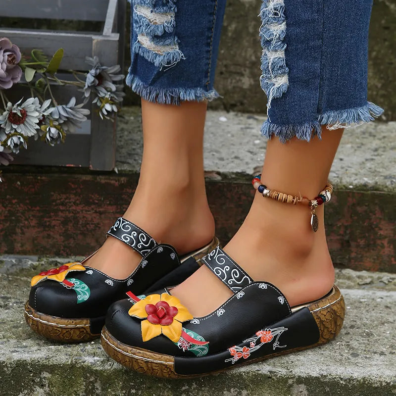Kendra - Gepolsterte Clogs