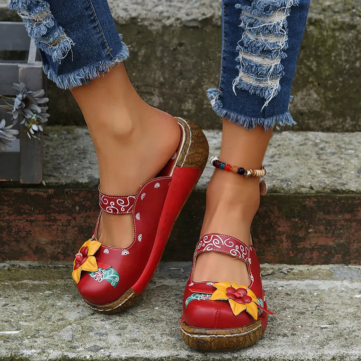 Kendra - Gepolsterte Clogs