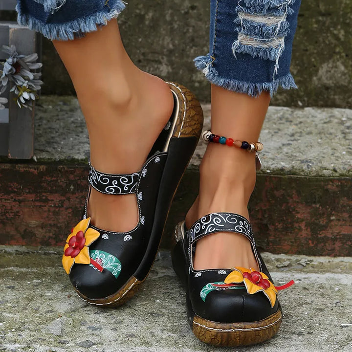 Kendra - Gepolsterte Clogs