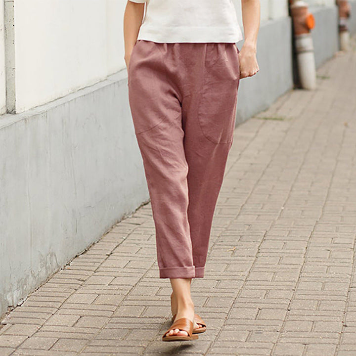 Lyra - Maßgeschneiderte Hose mit geradem Bein