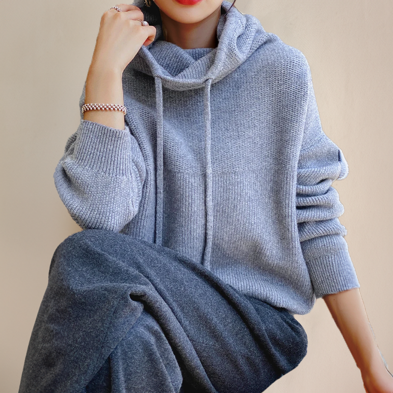 Valerisse - Softtouch-Kapuzenpullover