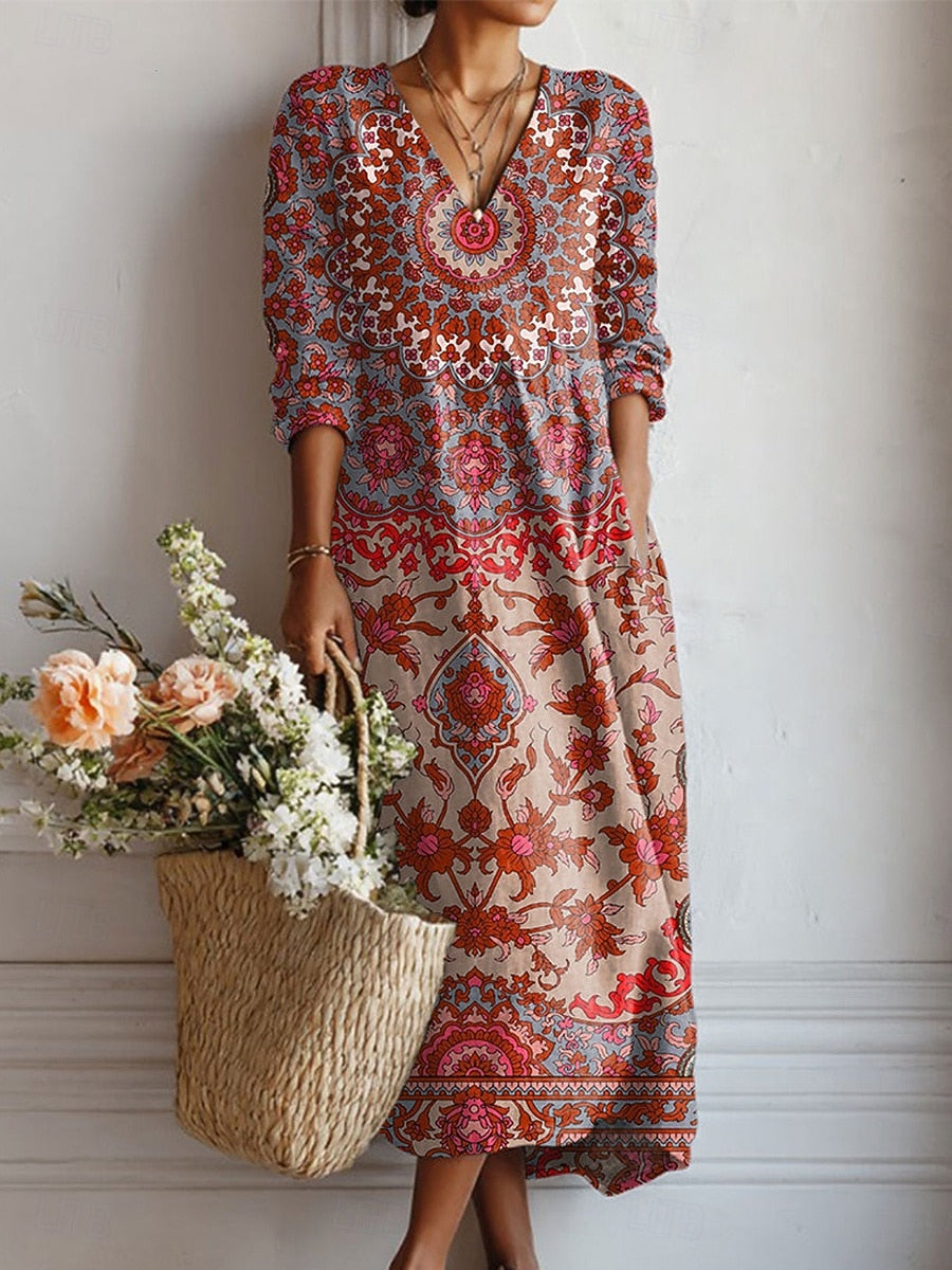 Felicity - Soft-Touch-Kleid mit Blumenprint