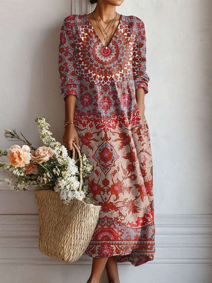 Felicity - Soft-Touch-Kleid mit Blumenprint