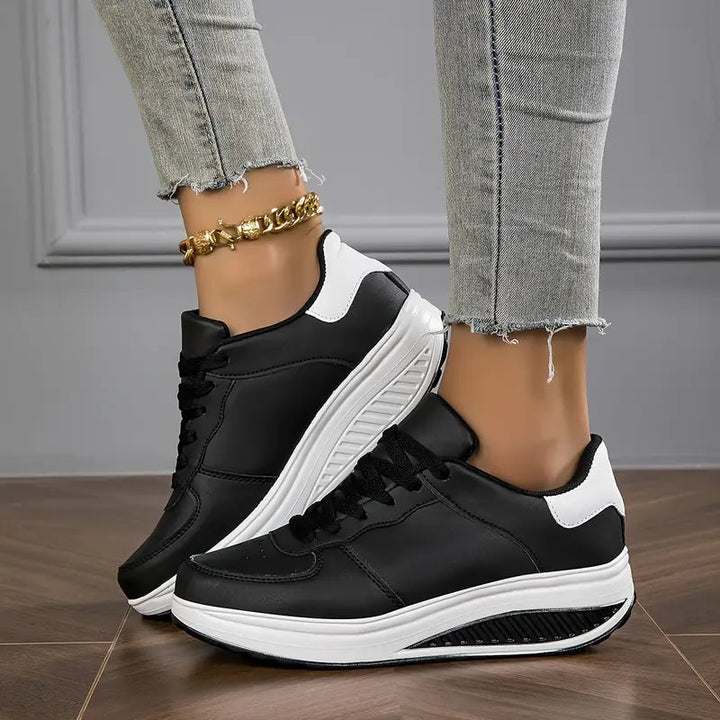 Qira - Plateau-Schnürschuhe