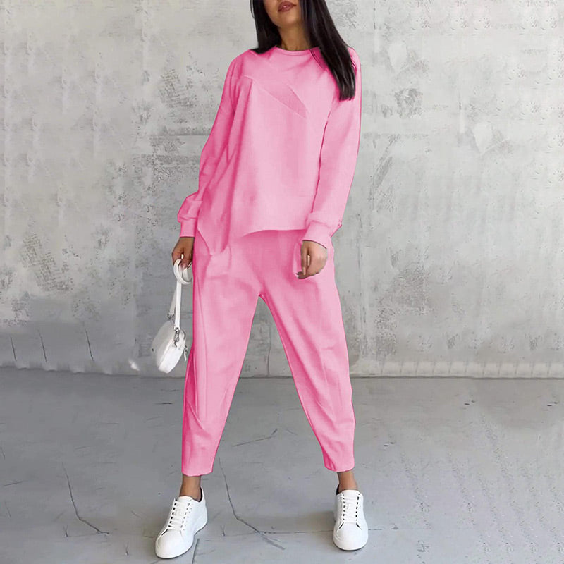 Eulavie - Soft-Touch Oversized Loungewear-Set