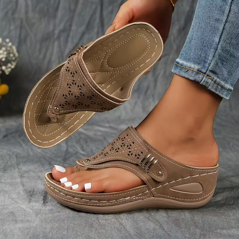 Ysola - Softtouch-Keilsandalen