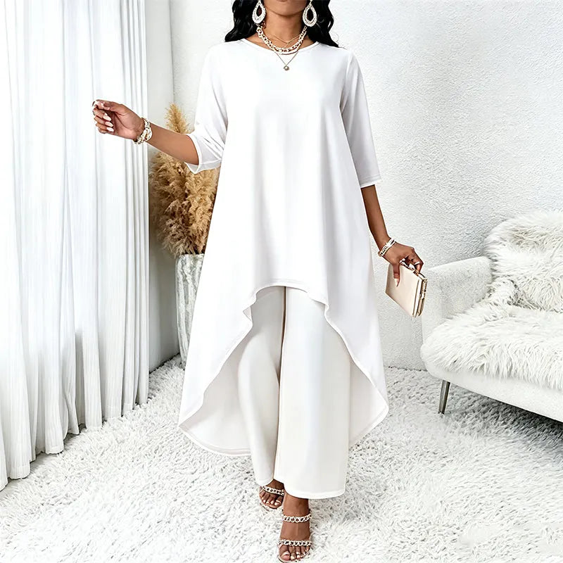 Laurivelle - Soft-Touch Plus Size Maxikleid