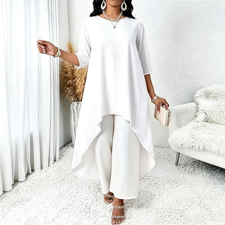 Laurivelle - Soft-Touch Plus Size Maxikleid