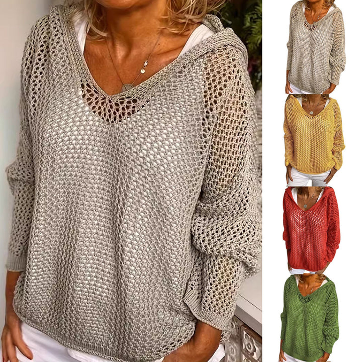 Delyne - locker geschnittener Strickpullover