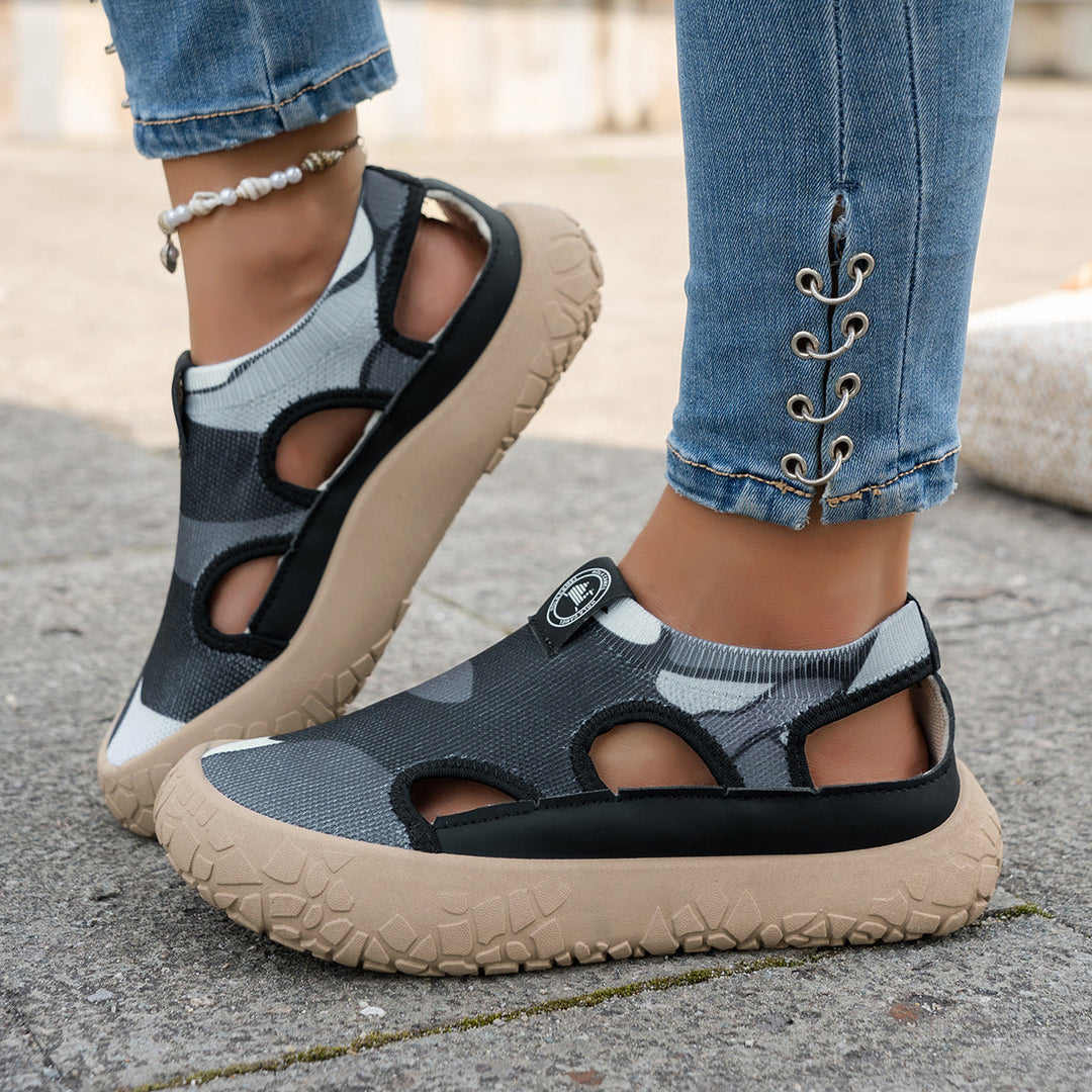 Maelina - Gepolsterte orthopädische Wanderschuhe