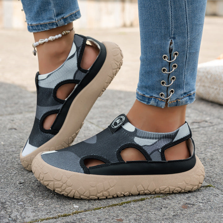 Maelina - Gepolsterte orthopädische Wanderschuhe