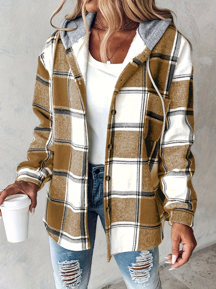 Genevessa - Kapuzen-Hemdjacke mit weicher Haptik