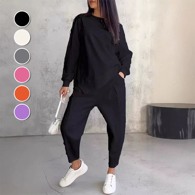 Eulavie - Soft-Touch Oversized Loungewear-Set