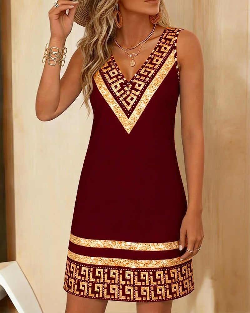 Udelia - Ärmelloses Sommer-Minikleid