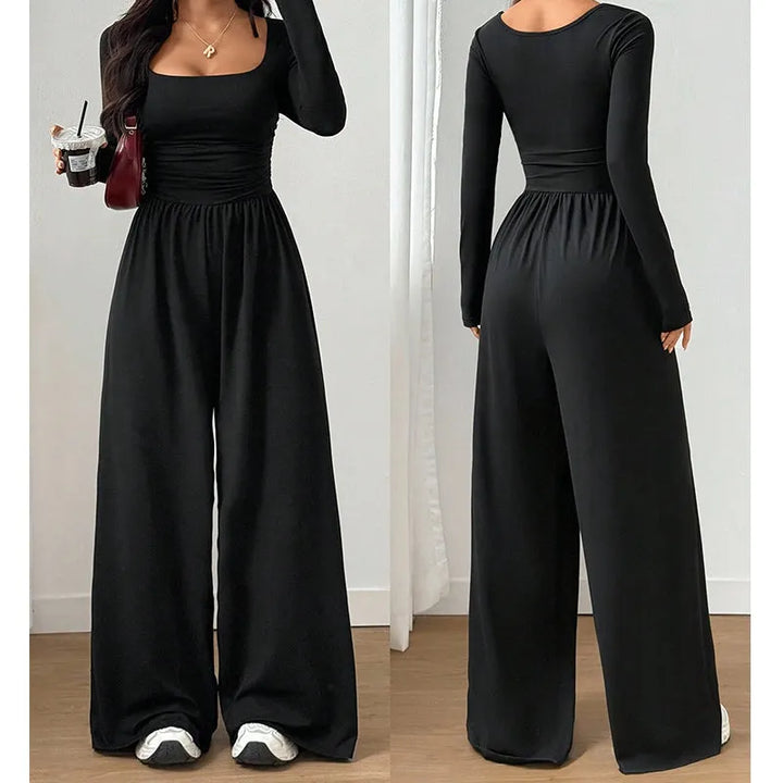 Elanisse - Weitbeiniger Softtouch-Jumpsuit