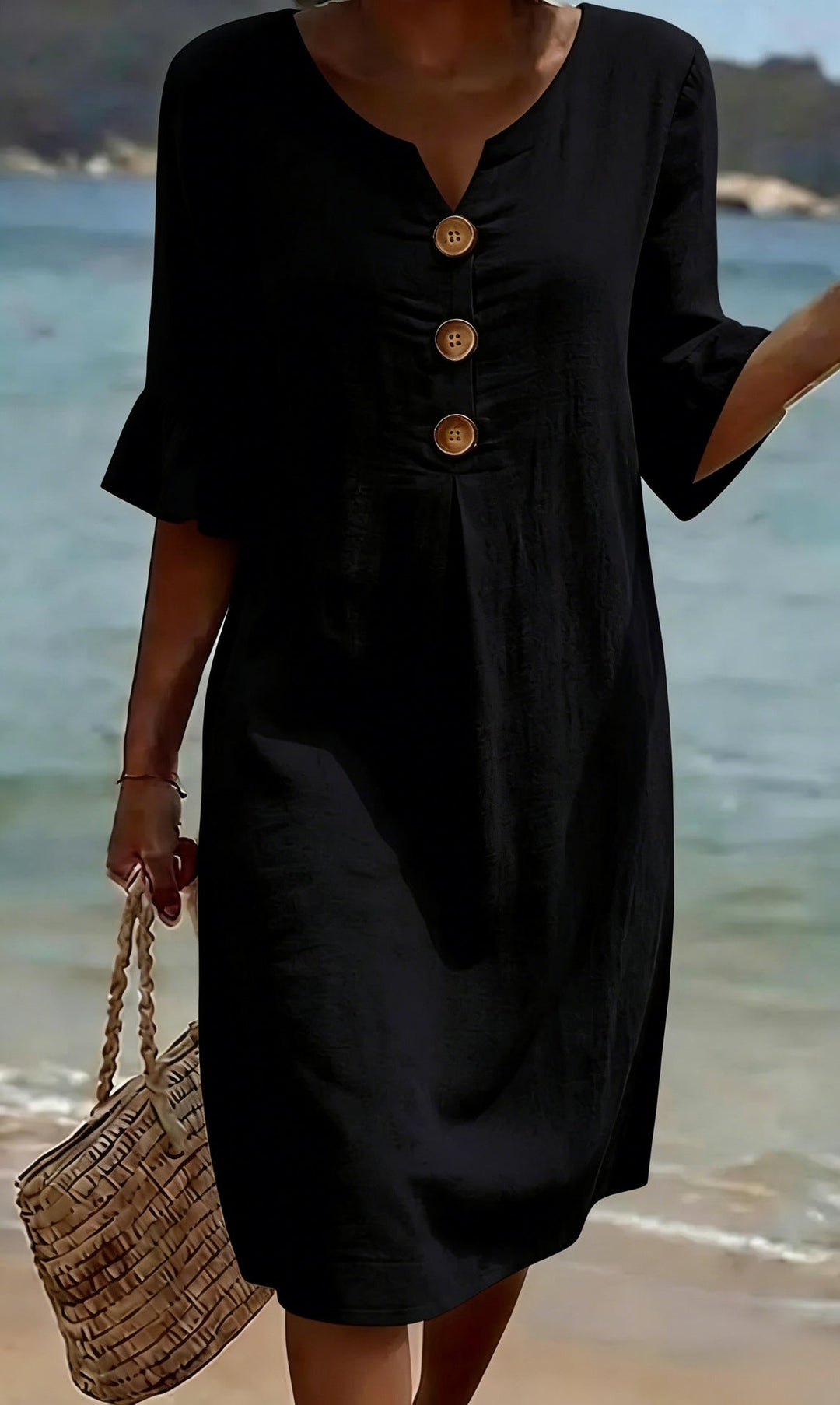 Jonquil - Freizeitkleid mit Knopfleiste vorn