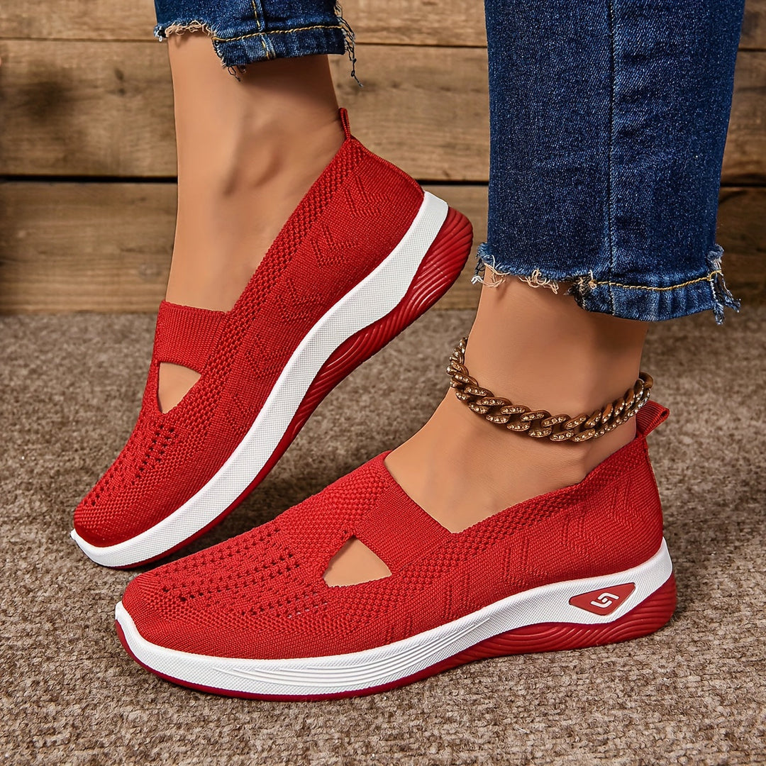 Yalia - Gepolsterte Walkingschuhe