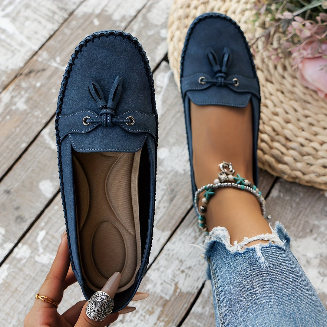 Stella - Gepolsterte Quasten-Loafer