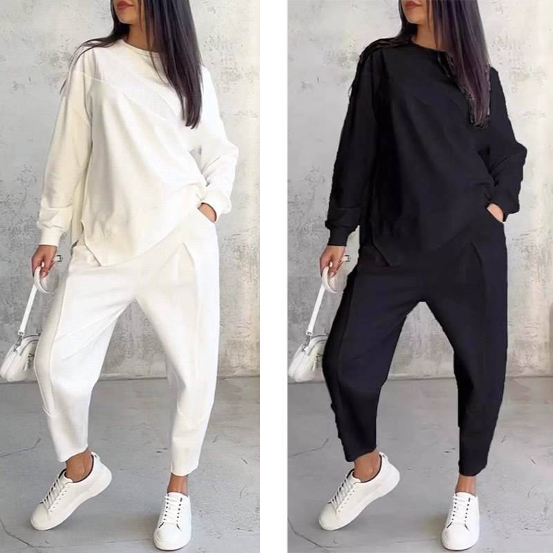Eulavie - Soft-Touch Oversized Loungewear-Set