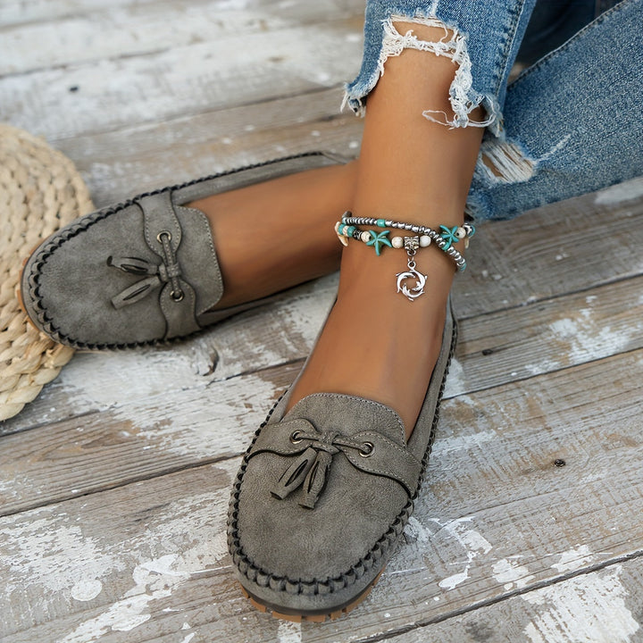 Stella - Gepolsterte Quasten-Loafer