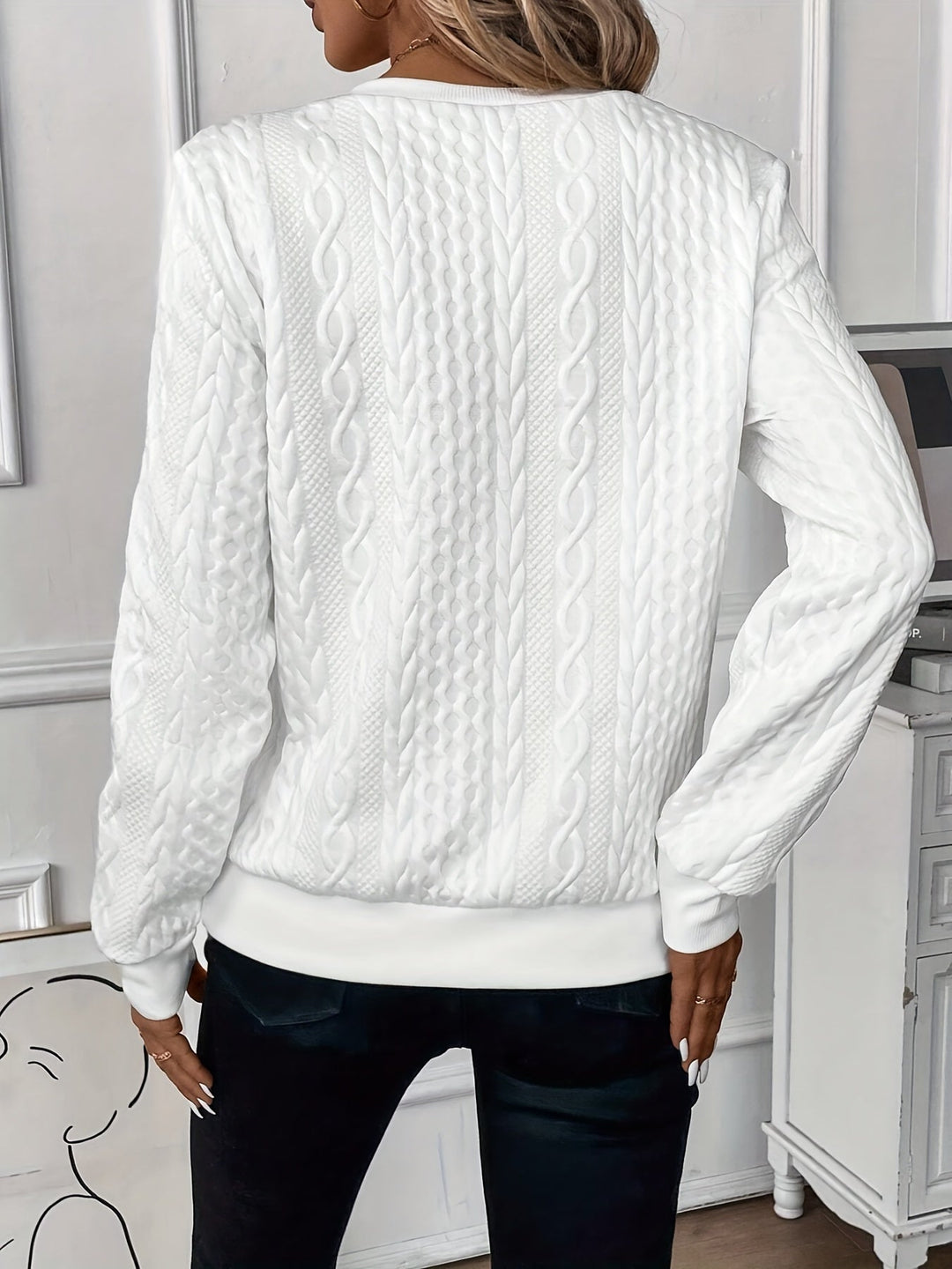 Delorina - Weicher Reißverschluss-Pullover
