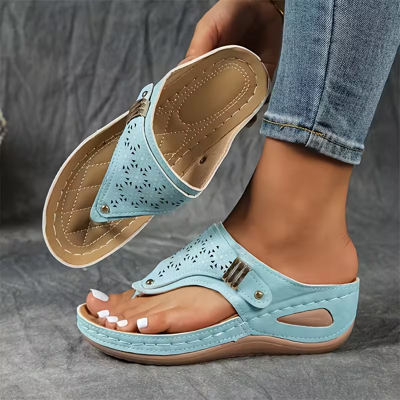 Ysola - Softtouch-Keilsandalen