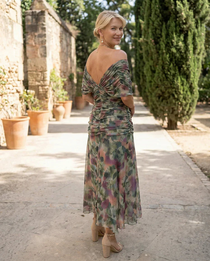 Samantha - Elegantes drapiertes Kleid