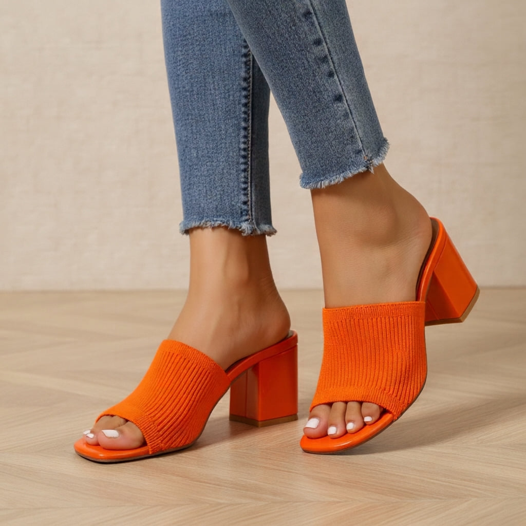 Virelle - Weiche Blockabsatz-Pumps