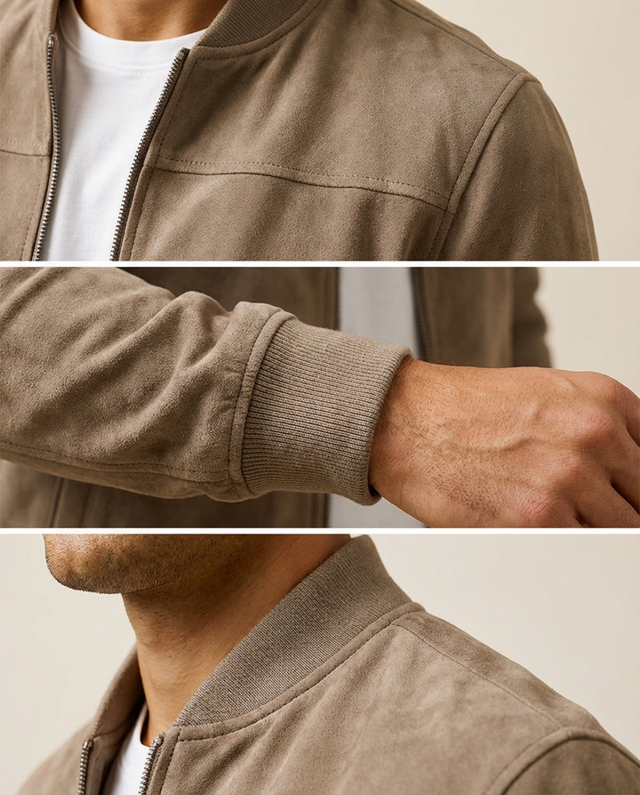 Trenton - Freizeitjacke mit durchgehendem Reißverschluss