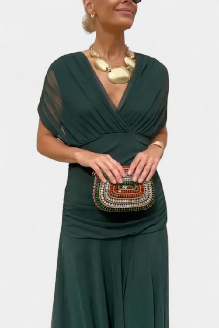 Tamsyn - Florales Maxikleid mit weicher Haptik
