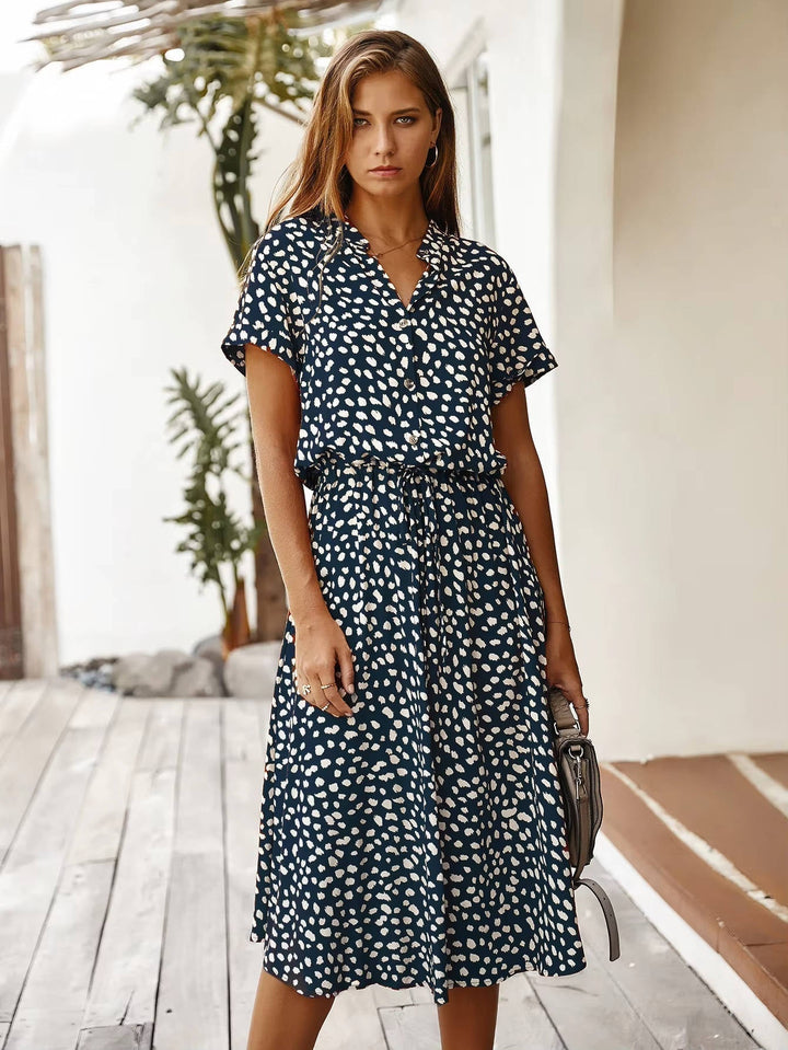 Novella - Lässiges Midikleid mit Knopfleiste