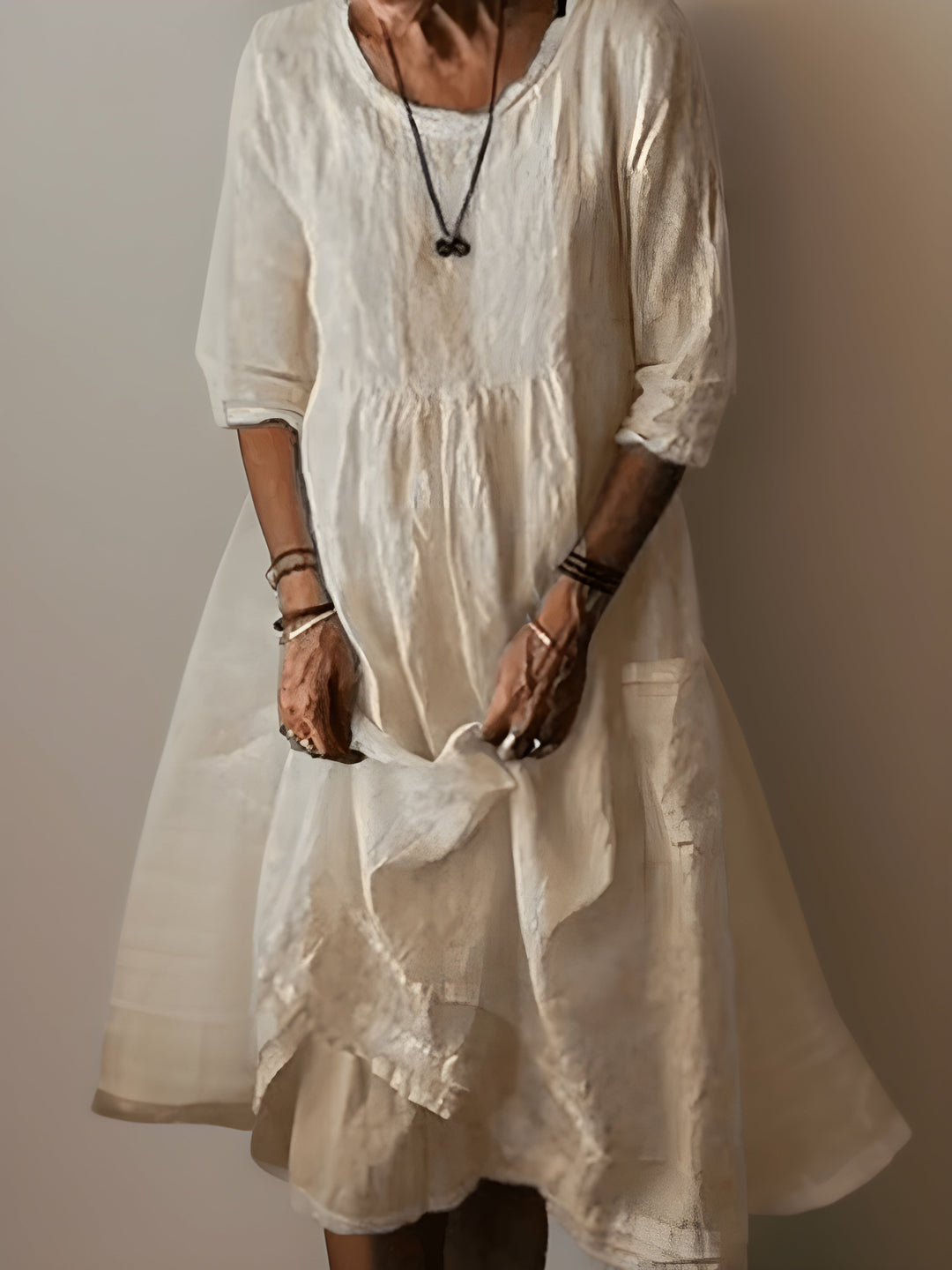 Zaria - Softtouch-Maxikleid