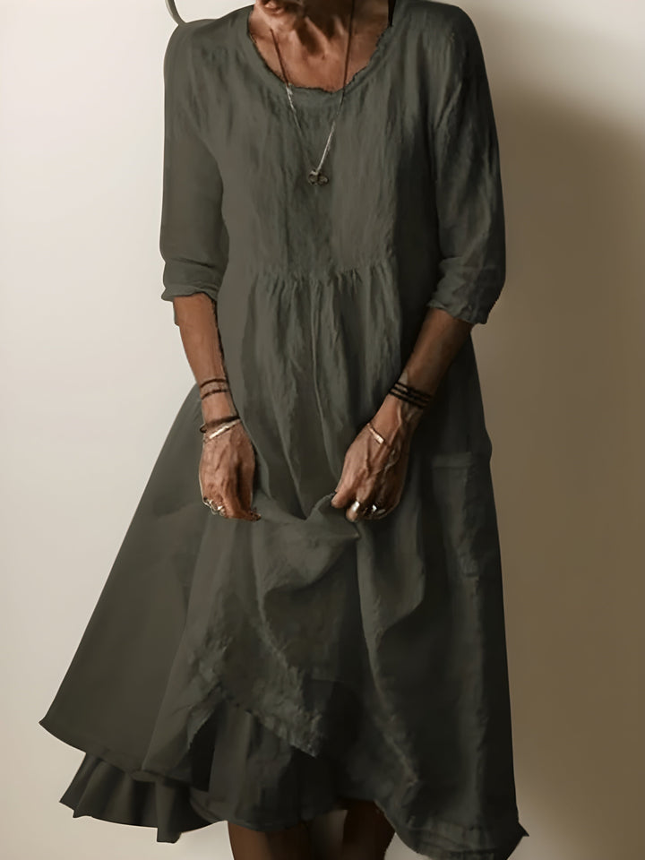 Zaria - Softtouch-Maxikleid